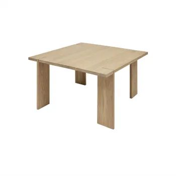 Masuta de cafea in culoare naturala din lemn de stejar 75x75 cm Oy - OYOY Living Design imagine
