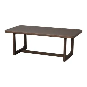 Masuta de cafea in culoare naturala inchisa cu blat cu aspect de lemn de stejar 50x103 cm Driscoll - Rowico imagine