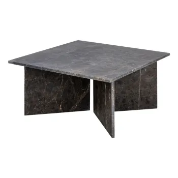 Masuta de cafea maro cu aspect de marmura 90x90 cm Vega - Actona imagine