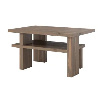 Masuta de cafea maro din lemn de pin 45x68 cm Japan - Karup Design imagine