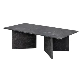 Masuta de cafea maro inchis cu aspect de marmura 70x140 cm Vega - Actona imagine