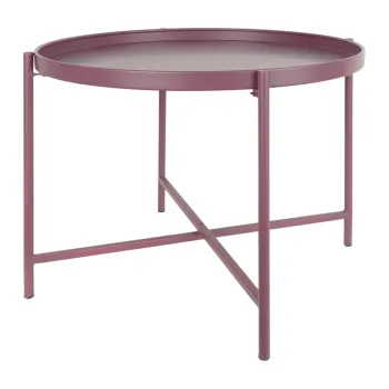 Masuta de cafea mov rotunda din metal o 50 cm Meseta - Leitmotiv imagine