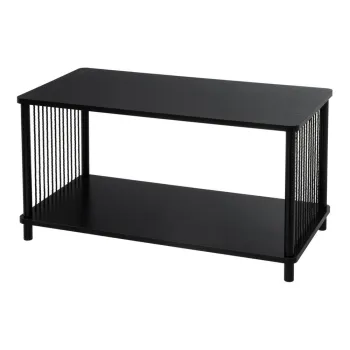 Masuta de cafea neagra 40x80 cm Manila - Casa Seleccion imagine