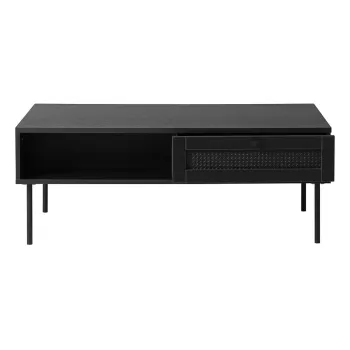 Masuta de cafea neagra 60x110 cm Pensacola - Unique Furniture imagine