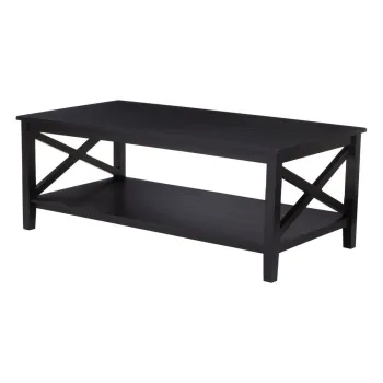 Masuta de cafea neagra 60x120 cm Heritage - Premier Housewares imagine