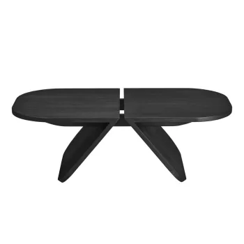 Masuta de cafea neagra din lemn de stejar 54x100 cm Avio - Blomus imagine