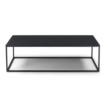 Masuta de cafea neagra din metal 40x120 cm Store - Spinder Design imagine