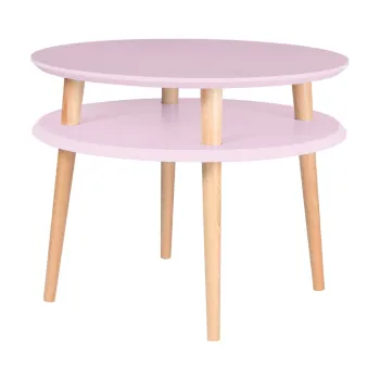 Masuta de cafea Ragaba UFO O 57 cm, roz imagine