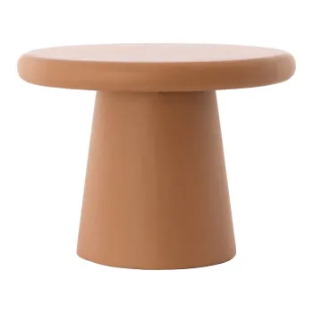 Masuta de cafea teracota rotunda o 60 cm Kulona - Light & Living imagine