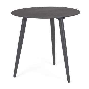 Masuta de gradina rotunda din aluminiu o 50 cm Ridley - Bizzotto imagine