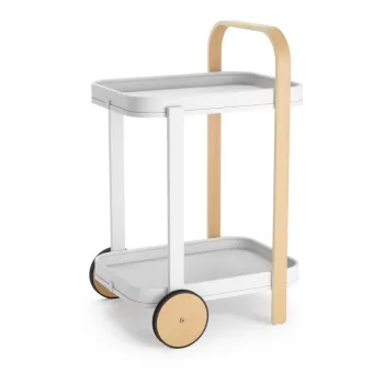 Masuta de servire cu roti 44x53 cm Bellwood - Umbra imagine