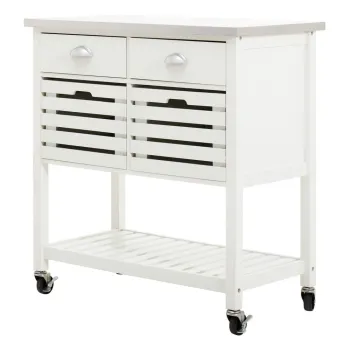 Masuta de servire cu roti 46x86 cm Frankfurt - Premier Housewares imagine