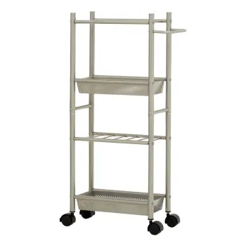 Masuta de servire cu roti din metal 16x40 cm Dara - Premier Housewares imagine