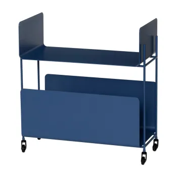 Masuta de servire cu roti din metal 32x63 cm Ays - Hubsch imagine
