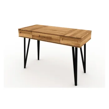 Masuta de toaleta din stejar 120x53 cm Golo - The Beds imagine