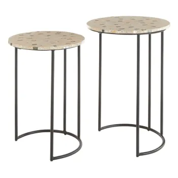 Masute auxiliare 2 buc. rotunde o 38 cm Halle - Premier Housewares imagine