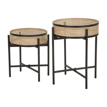 Masute auxiliare 2 buc. rotunde o 40 cm Fuji - Mauro Ferretti imagine