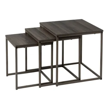 Masute auxiliare 3 buc. 40x40 cm - Casa Seleccion imagine