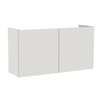 Modul cu usi pentru sistem de rafturi modulare, alb 68,5x68,5 cm Bridge - Tenzo imagine