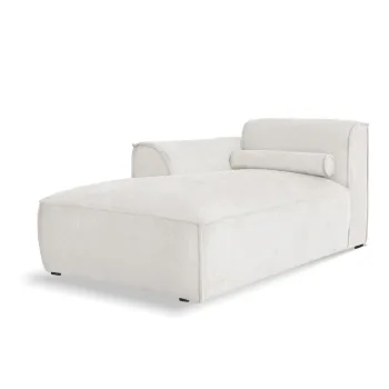 Modul pentru canapea alb (cu colt pe partea dreapta) Flex Felix - Miuform imagine