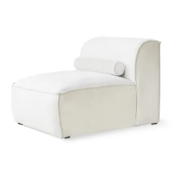 Modul pentru canapea alb (de mijloc) Flex Felix - Miuform imagine