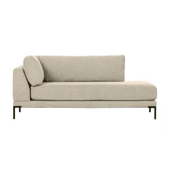 Modul pentru canapea bej (colt stanga) Couple - WOOOD imagine