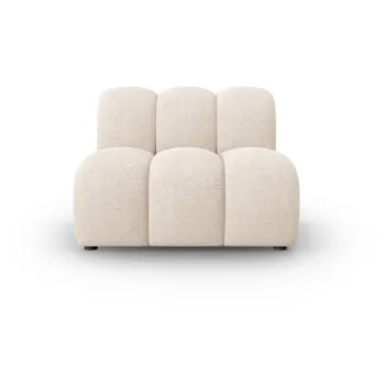 Modul pentru canapea crem (de mijloc) Lupine - Micadoni Home imagine