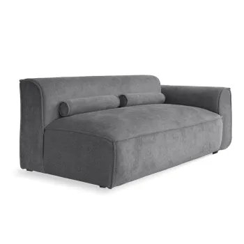 Modul pentru canapea gri (cu colt pe partea stanga ) Flex Felix - Miuform imagine