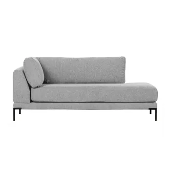 Modul pentru canapea gri deschis (colt stanga) Couple - WOOOD imagine
