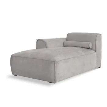 Modul pentru canapea gri deschis (cu colt pe partea dreapta) Flex Felix - Miuform imagine