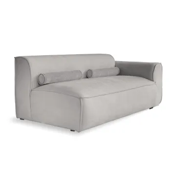 Modul pentru canapea gri deschis (cu colt pe partea stanga ) Flex Felix - Miuform imagine