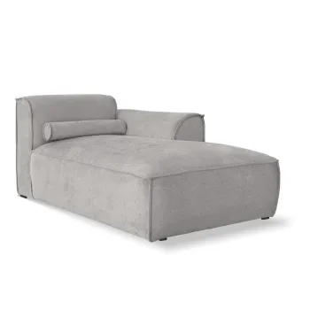 Modul pentru canapea gri deschis (cu colt pe partea stanga ) Flex Felix - Miuform imagine