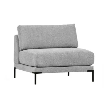 Modul pentru canapea gri deschis (de mijloc) Couple - WOOOD imagine