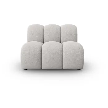 Modul pentru canapea gri deschis (de mijloc) Lupine - Micadoni Home imagine