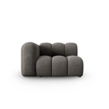 Modul pentru canapea gri inchis (cu colt pe partea dreapta) Lupine - Micadoni Home imagine
