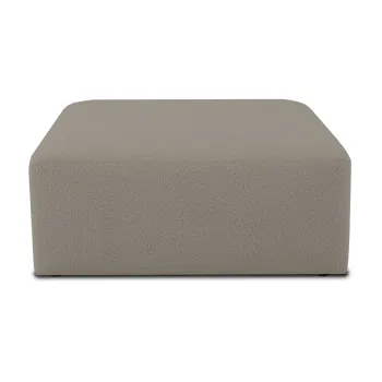 Modul pentru canapea maro deschis cu tapiterie din stofa boucle Roxy - Scandic imagine
