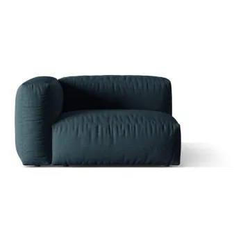 Modul pentru canapea modulara albastru inchis (cu colt pe partea dreapta) Martina - Micadoni Home imagine