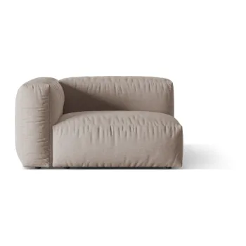Modul pentru canapea modulara bej (cu colt pe partea dreapta) Martina - Micadoni Home imagine