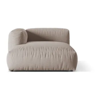 Modul pentru canapea modulara bej (cu colt pe partea dreapta) Martina - Micadoni Home imagine