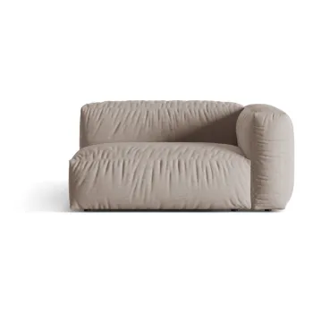 Modul pentru canapea modulara bej (cu colt pe partea stanga ) Martina - Micadoni Home imagine