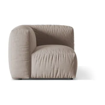 Modul pentru canapea modulara bej (cu colt variabil) Martina - Micadoni Home imagine