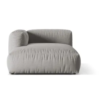 Modul pentru canapea modulara gri deschis (cu colt pe partea dreapta) Martina - Micadoni Home imagine