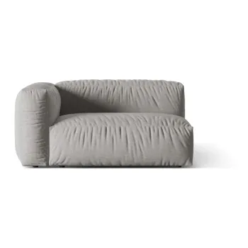 Modul pentru canapea modulara gri deschis (cu colt pe partea dreapta) Martina - Micadoni Home imagine