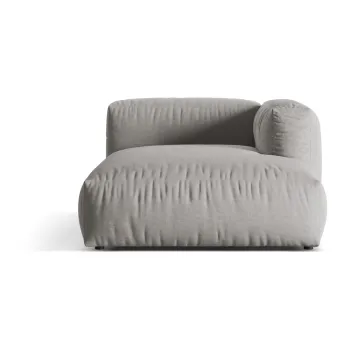 Modul pentru canapea modulara gri deschis (cu colt pe partea stanga ) Martina - Micadoni Home imagine