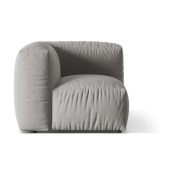 Modul pentru canapea modulara gri deschis (cu colt variabil) Martina - Micadoni Home imagine