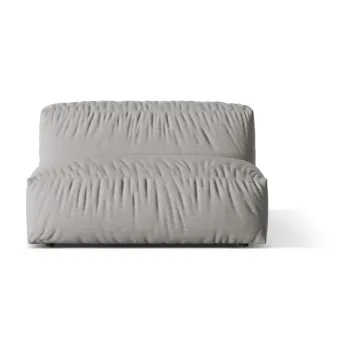 Modul pentru canapea modulara gri deschis (de mijloc) Martina - Micadoni Home imagine