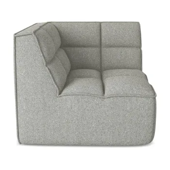 Modul pentru canapea modulara gri deschis Kalai - Makamii imagine