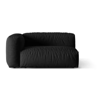 Modul pentru canapea modulara negru (cu colt pe partea dreapta) Martina - Micadoni Home imagine