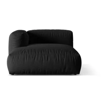 Modul pentru canapea modulara negru (cu colt pe partea dreapta) Martina - Micadoni Home imagine