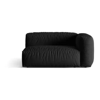 Modul pentru canapea modulara negru (cu colt pe partea stanga ) Martina - Micadoni Home imagine